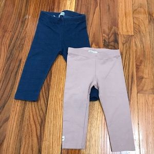 2 pairs of lil legs leggings